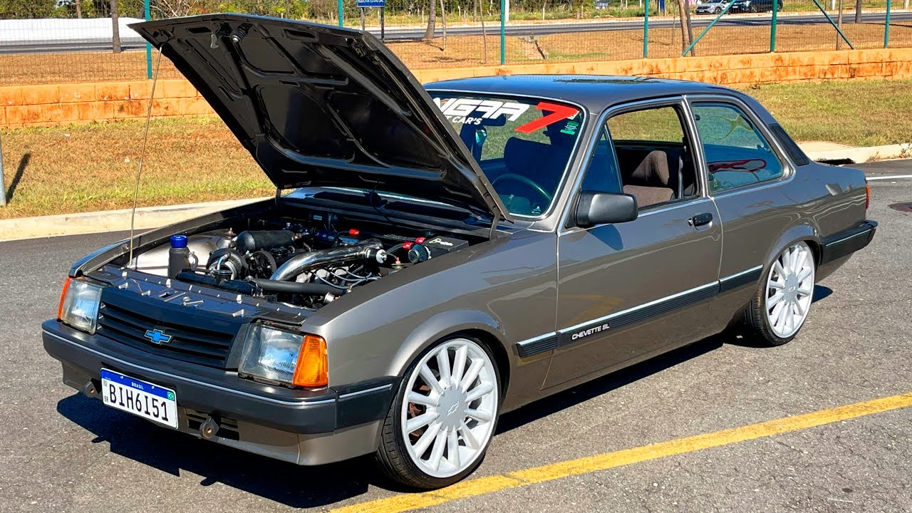 PEGAMOS UM CHEVETTE AP 2.0 TURBO INJETADO DE 350 CV