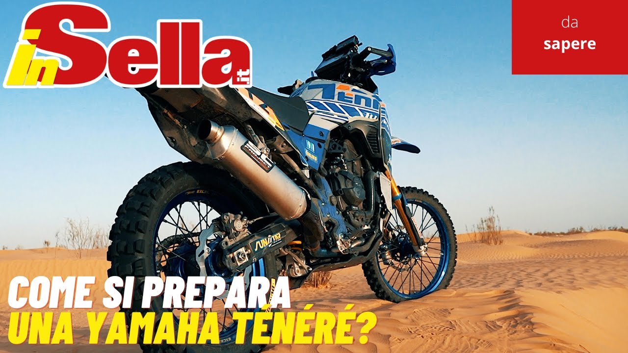 Yamaha Ténéré, come si prepara per i rally