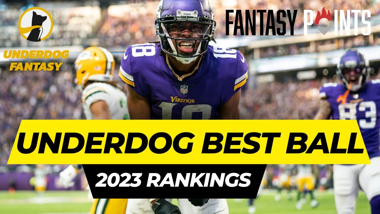 2023 Underdog Best Ball Rankings | Two-Point Stance Podcast