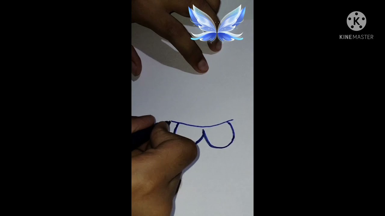 Drawing a Butterfly 🦋 with 3।Let's learn with Akul