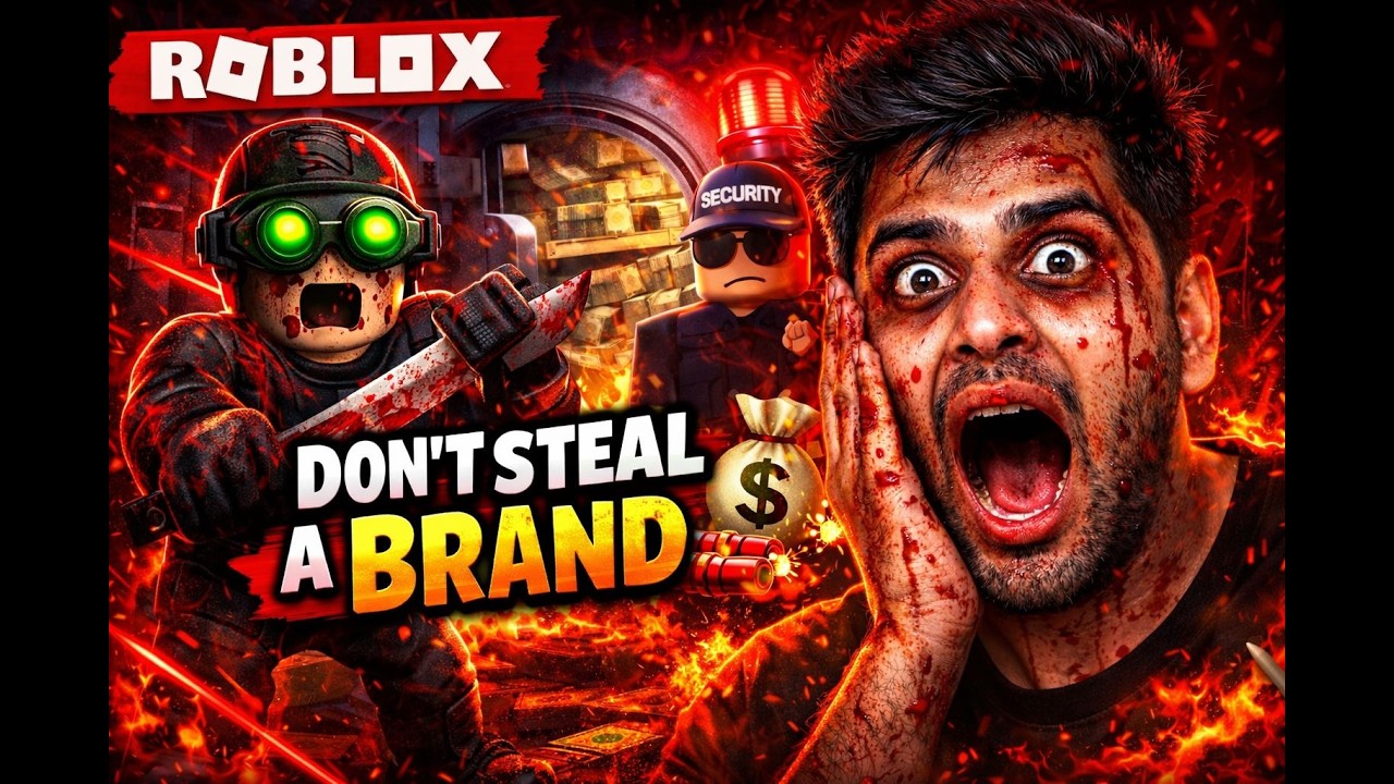 DON’T STEAL A BRAND 😱 | Roblox Impossible Mission | Full Gameplay हिंदी#Roblox #DontStealABrand