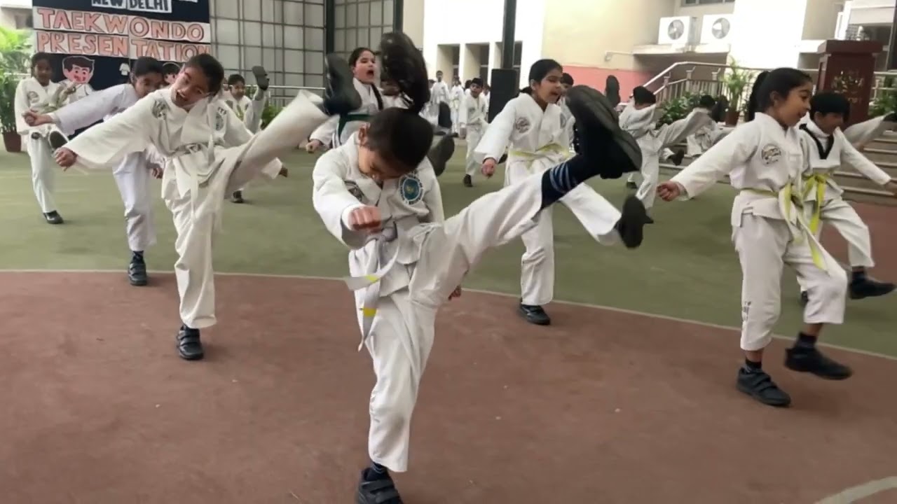 TAEKWONDO PRESENTATION | class 2nd - 5th 