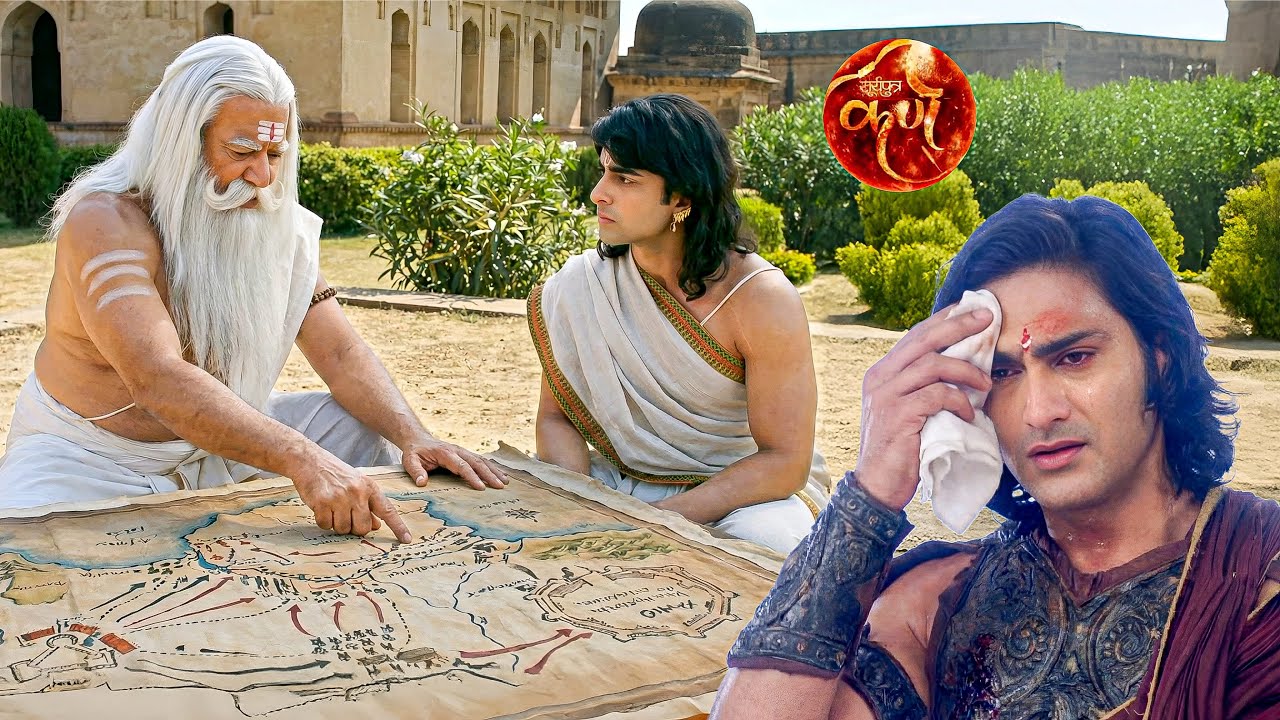 भगवान परशुराम और कर्ण की युद्ध रणनीति सुनकर, अर्जुन के छुटे पसीने   || Suryaputra Karn
