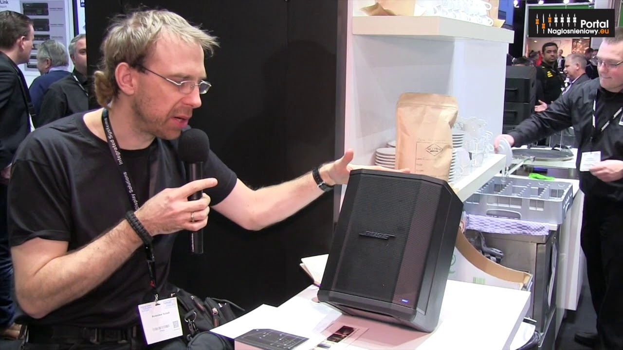 BOSE S1 PRO - uniwersalny akumulatorowy głośnik z wbudowanym mikserem i efektami [ISE 2018]
