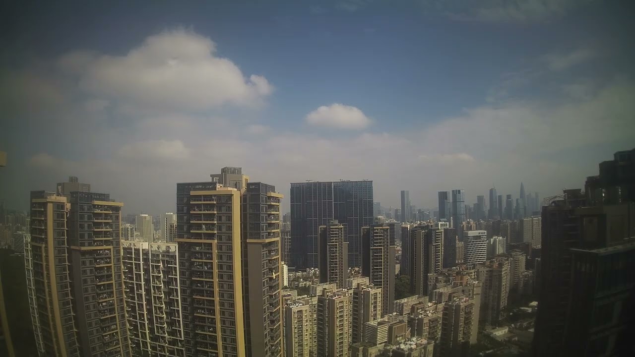 Shenzhen 24h Timelapse on 29.01.2026 4K 15mm Wide Angle