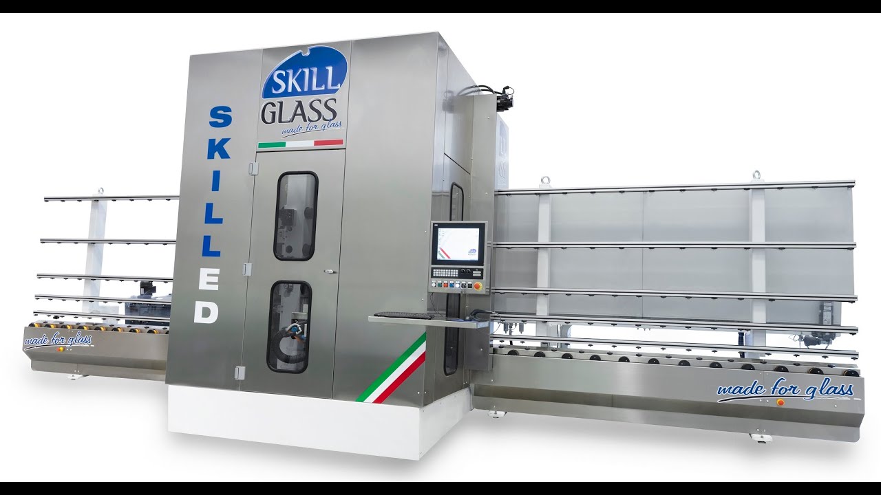 SKILL E-D - Vertical CNC center for grinding, milling and drilling / Centro di lavoro verticale