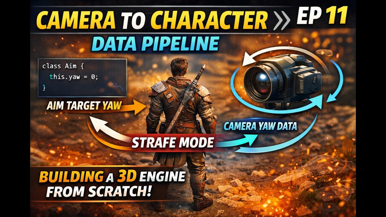 Система прицеливания ECS + конвейер обработки данных камеры (исправлен режим стрейфа) — 3D-движок...