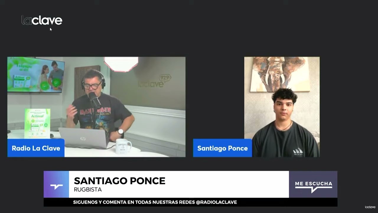 Entrevista a estudiante de CPV Las Condes Santiago Ponce para Radio La Clave