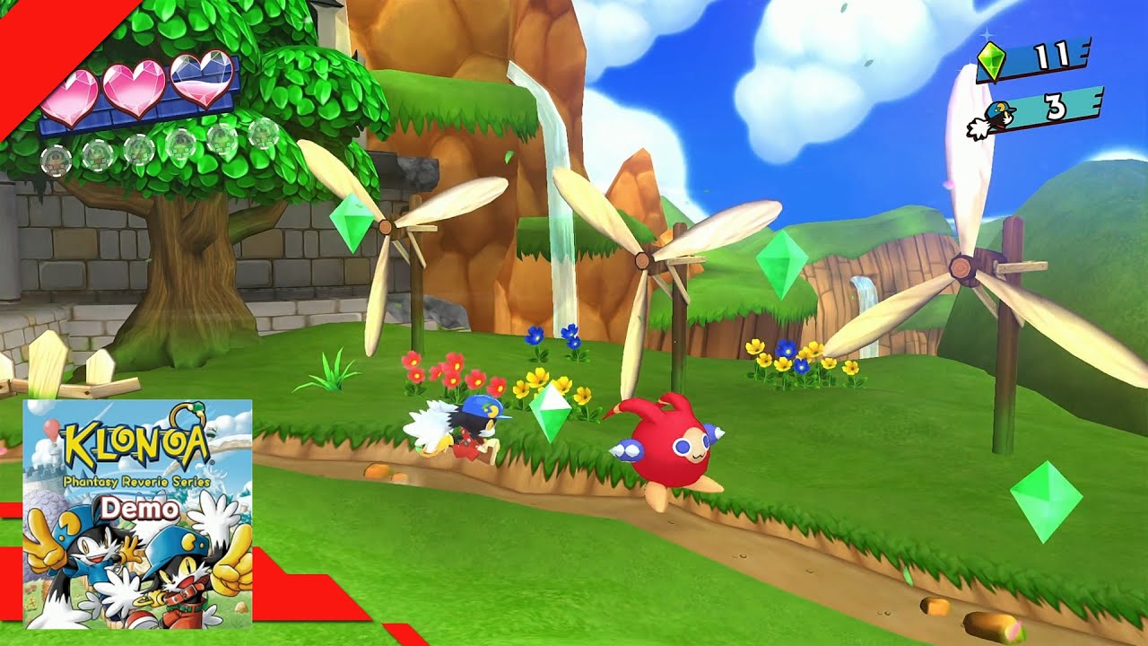 KLONOA Phantasy Reverie Series - Full Demo Gameplay [Switch]