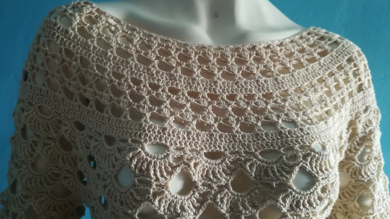 Vestito all'uncinetto