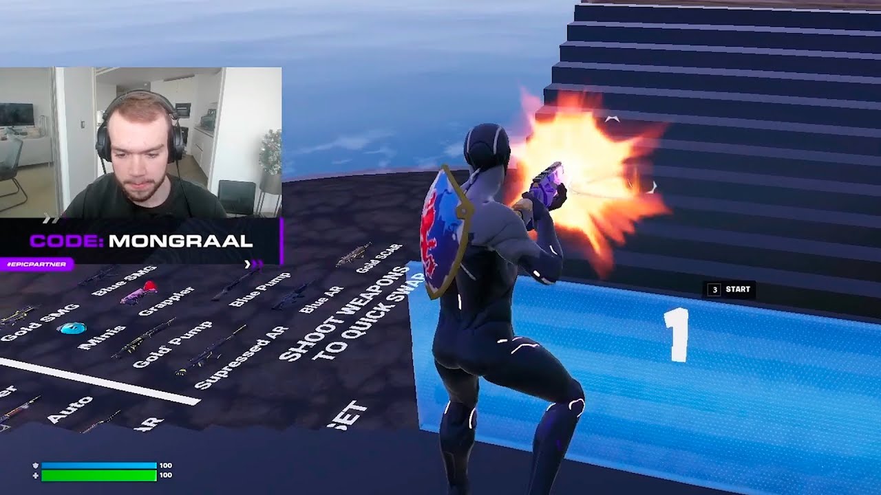 Mongraal reacts to the New Shotgun in Season 2