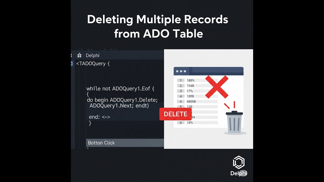 Delphi - Adotable Delete