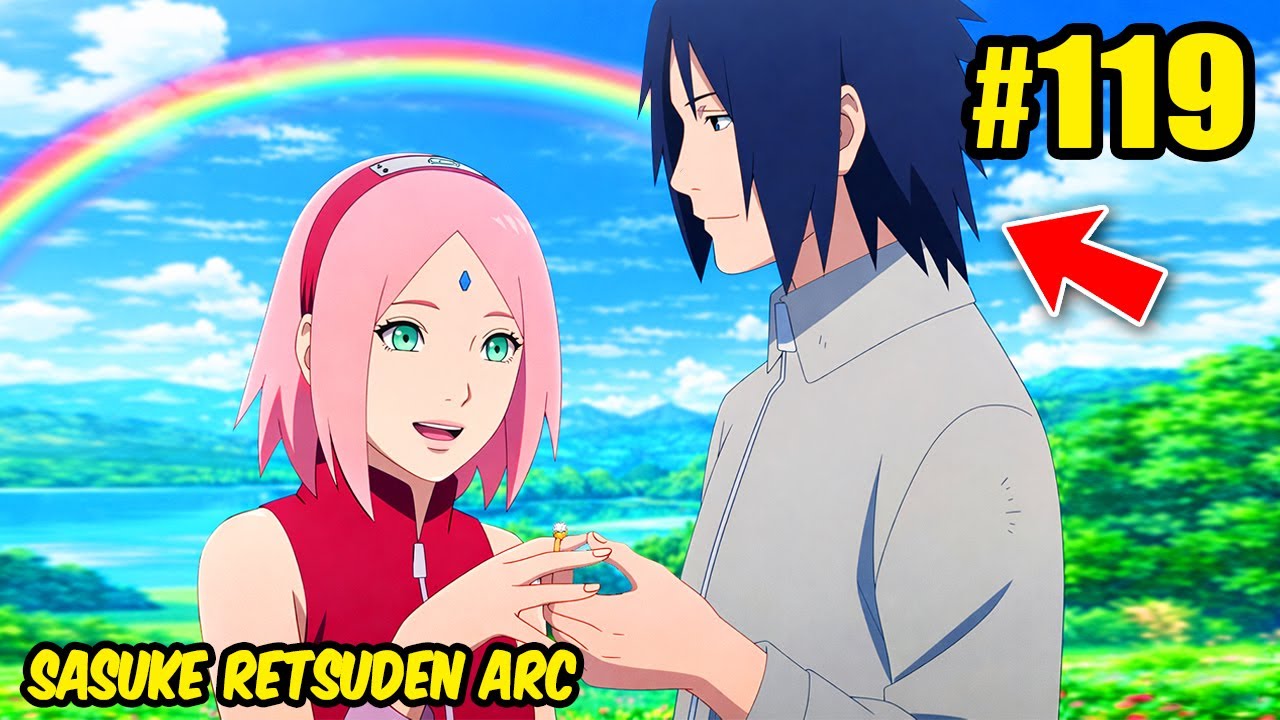 (119) SI SASUKE AT SAKURA AY PUMUNTA SA REDAKU PARA HUMANAP NG GAMOT KAY NARUTO