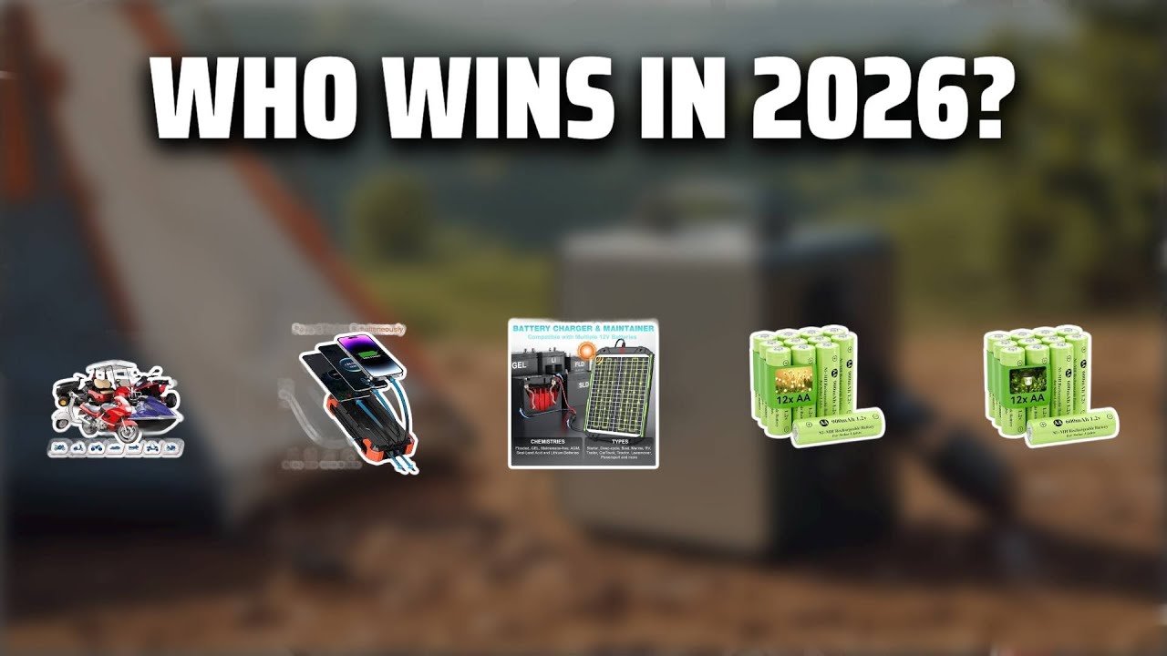 The Top 5 Best Solar Battery Charger in 2026 - Must Watch Before Buying!