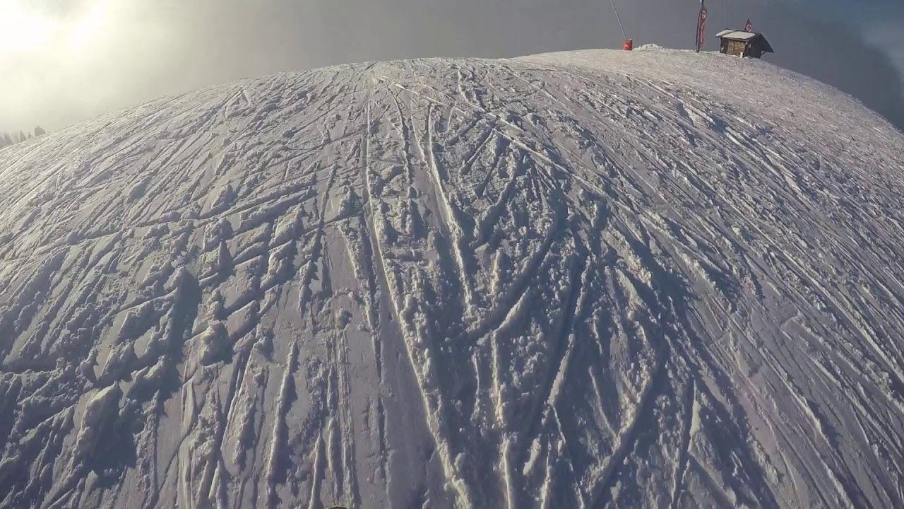 Fun and Short red trail at Villars Bretaye