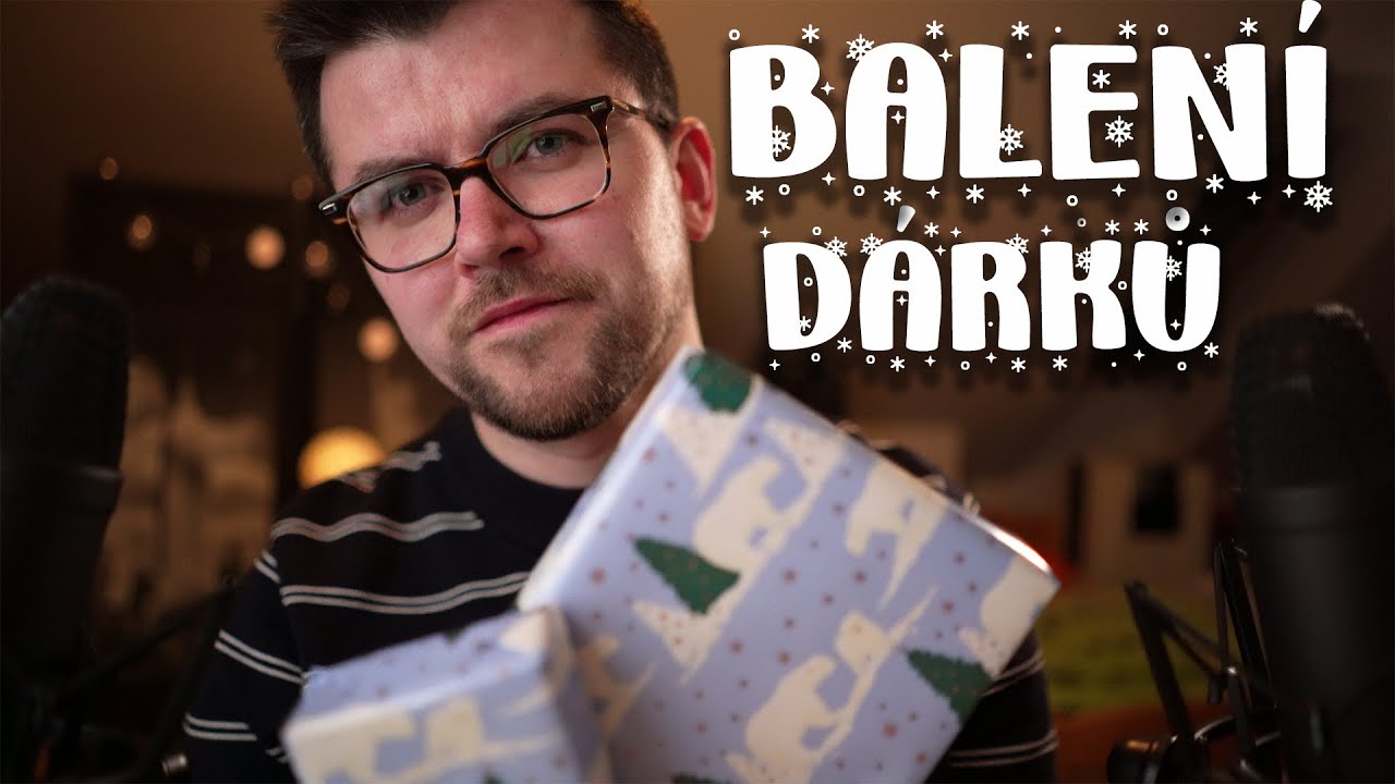 Balení vánočních dárků 2021 | ASMR CZ