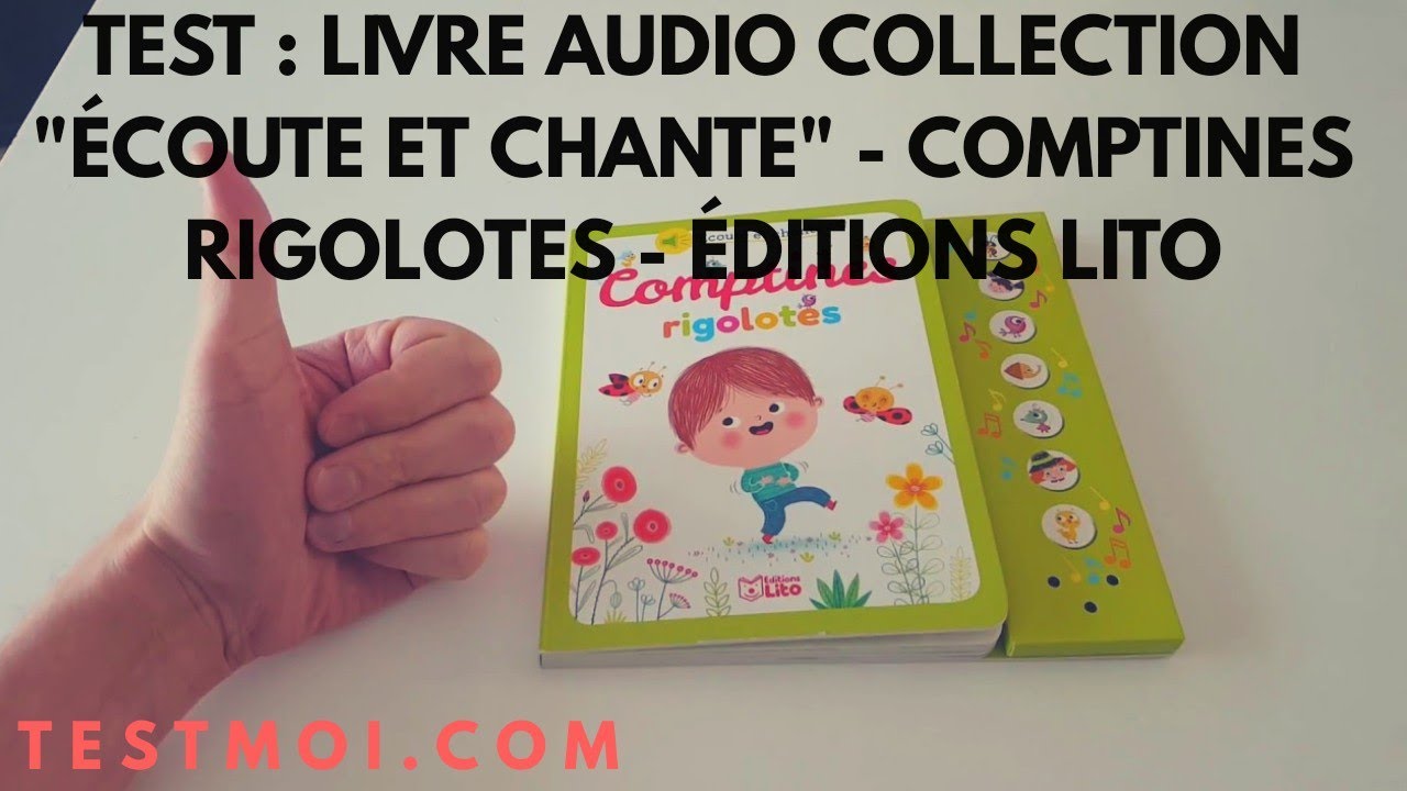 TEST : LIVRE AUDIO COLLECTION 