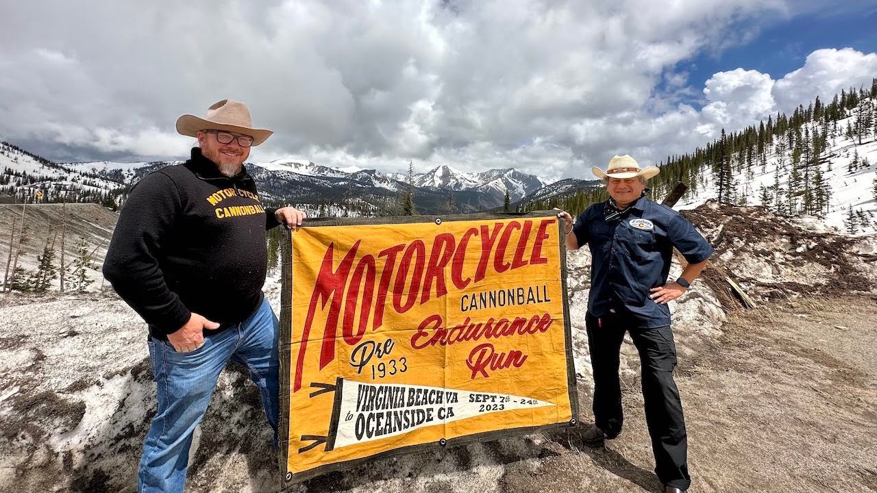 The Motorcycle Cannonball Virginia Beach to Oceanside California 2023