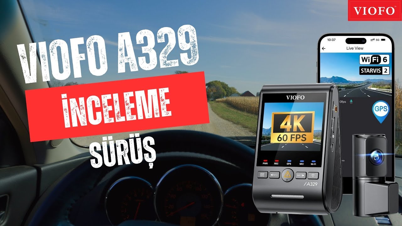 Sürücülerin Yeni Gözbebeği: Viofo A329 2 Araç Kamerası Kutu Açılışı ve Sürüş Deneyimi!