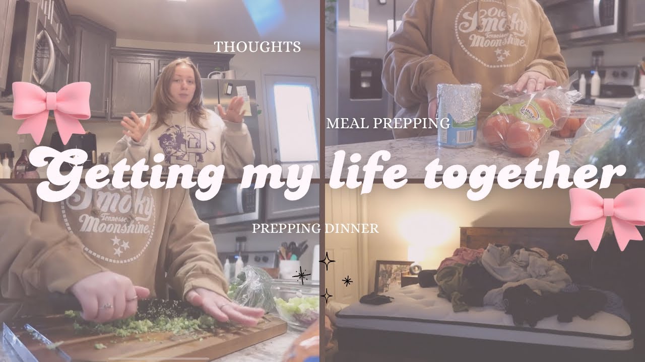 Getting My Life Together Vlog | Breaking Bad Habits, Meal Prep, Laundry Reset & Cozy BTS Day