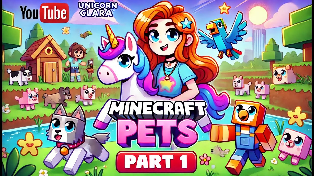 Adorable Minecraft Pets Part 1: Fun Adventures for Kids!