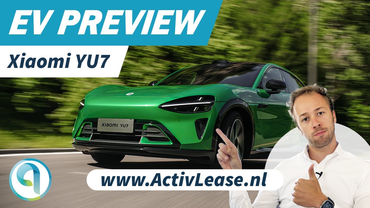 Xiaomi YU7 preview – de 690 pk EV die heel Europa uitdaagt