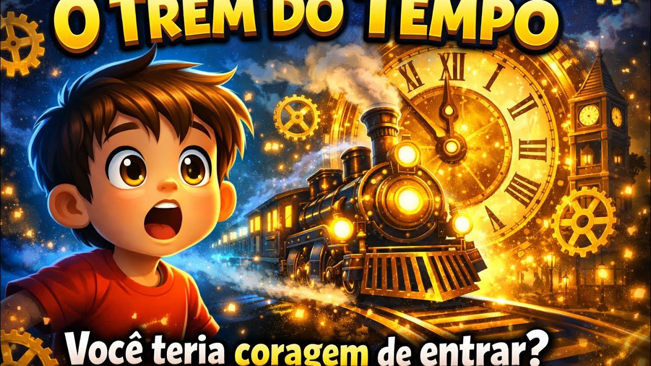O TREM DO TEMPO 🚂⏳ | Ele Descobriu o Passado… e Mudou o Futuro!