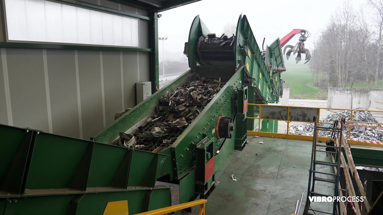 Rotational Motion Vibrating Screen for Aluminum Scrap