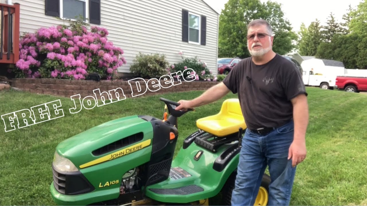 FREE John Deere lawn tractor