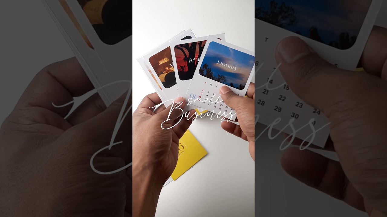 Mini Desk Calendars - 2026