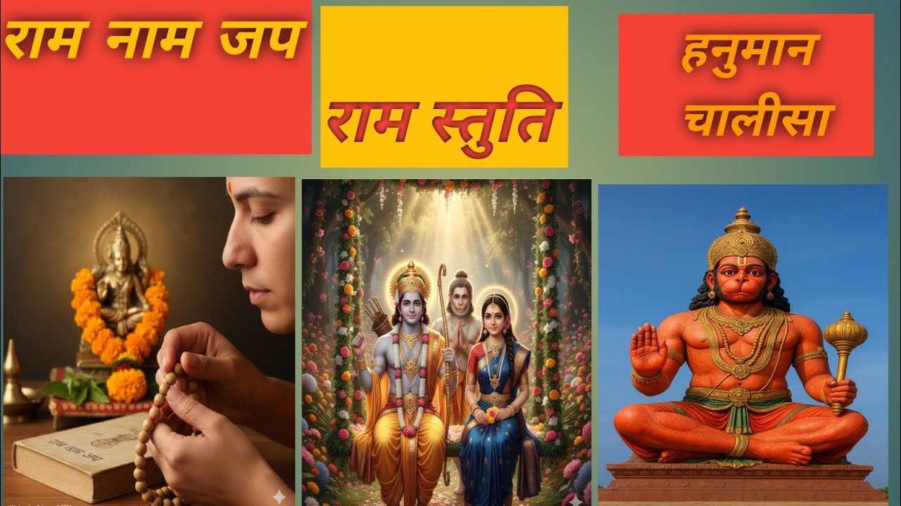 Ram Ram Jap | Ram Stuti | Hanuman Chalisa | Bhakti Song | Peaceful Devotional