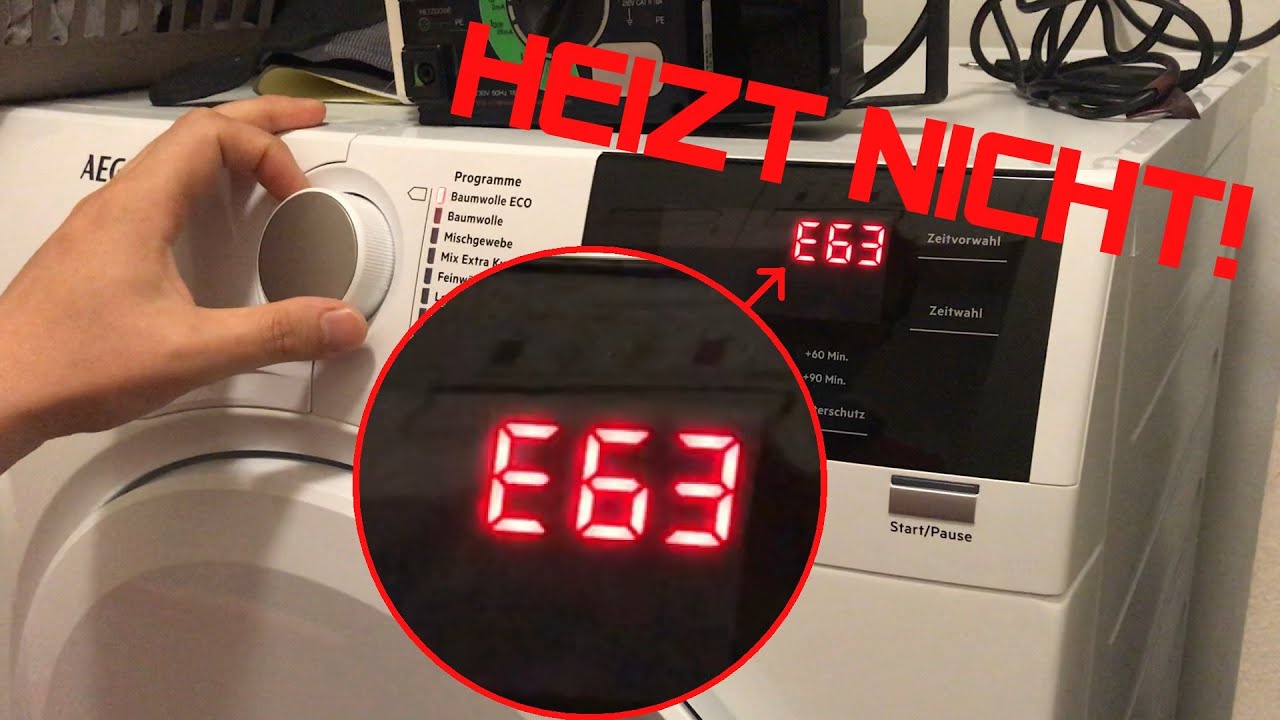 🔧 Trockner Fehler E63 beheben: Schritt-für-Schritt Reparatur-Anleitung!