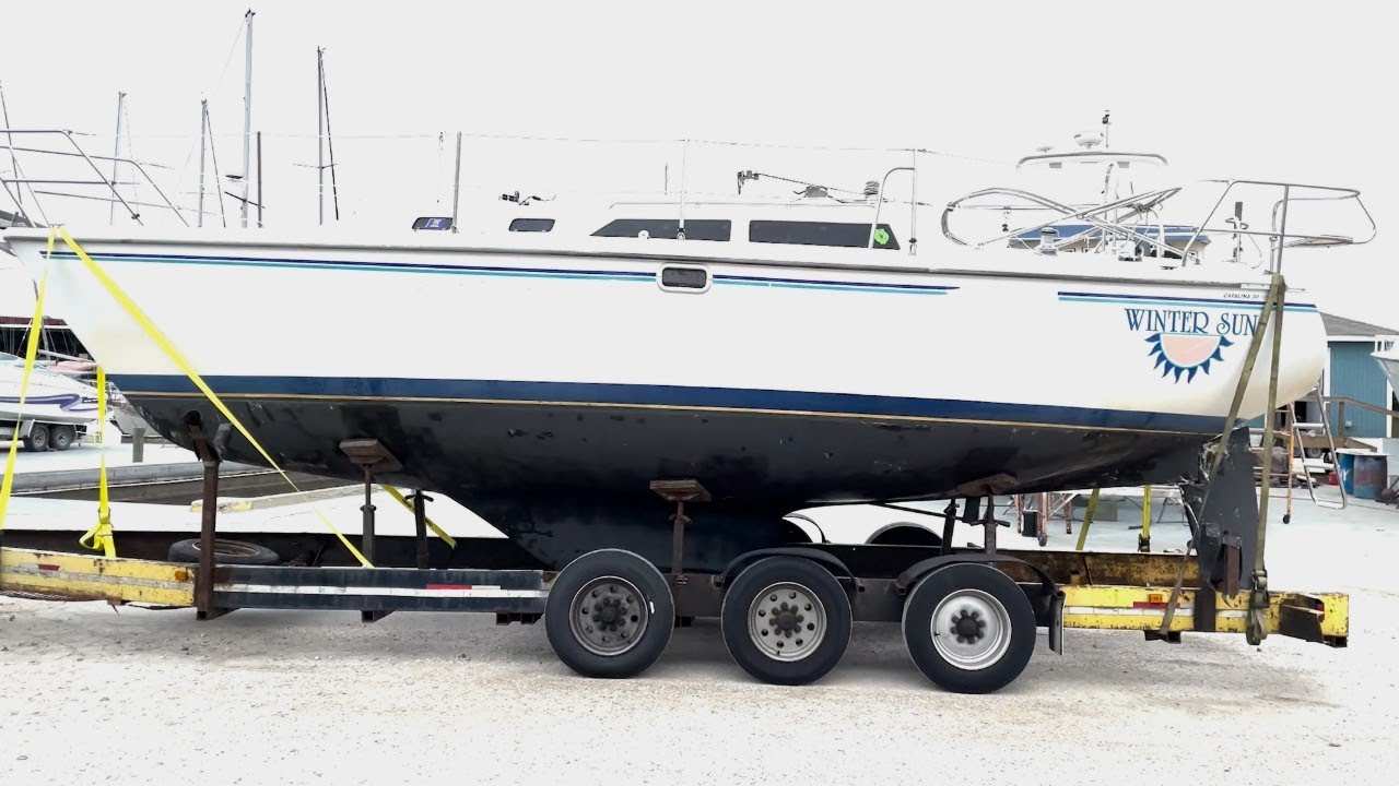 Sailboat Refit 33- Moving my Catalina 30 from Houston to Dallas.