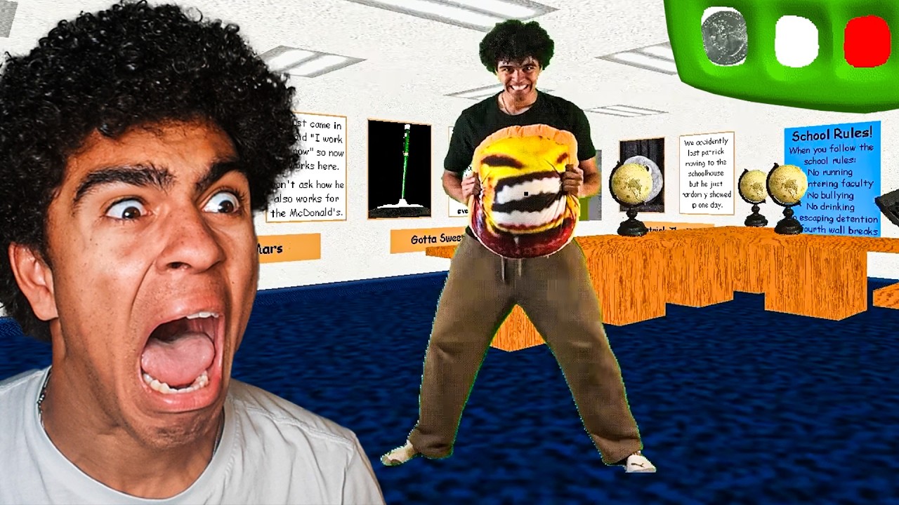 Я прошел СВОЙ мод по Baldi's Basics...