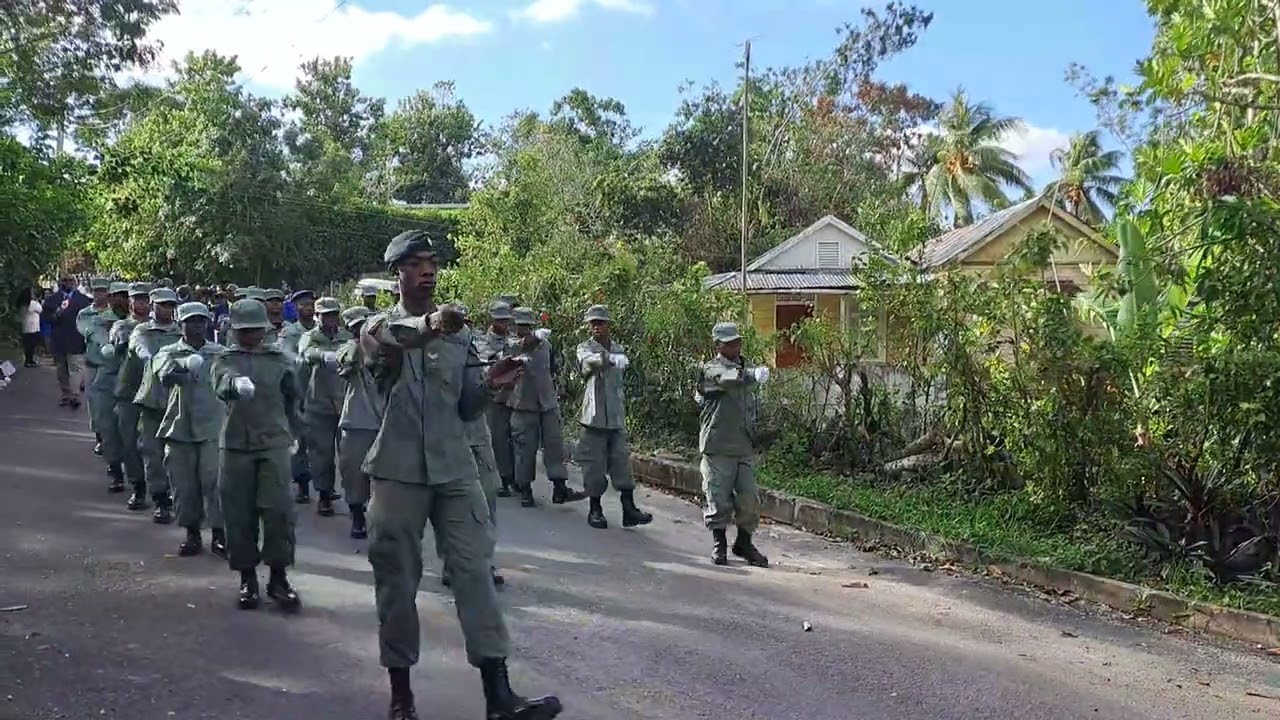 OUR CADETS LEADING THE TORCH BEARERS FROM ROSE BANK- FOUNDER'S DAY 2026