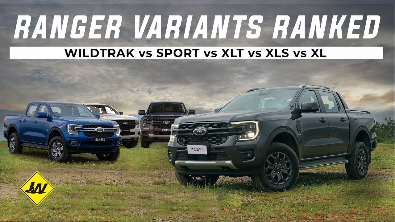 Рейтинг вариантов Ford Ranger 2023 года: Wildtrak, Sport, XLT, XLS и XL 4x4