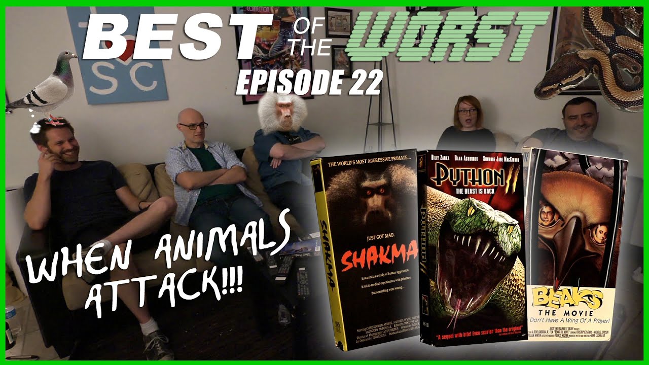 Best of the Worst: Shakma, Python II, and Beaks: The Movie
