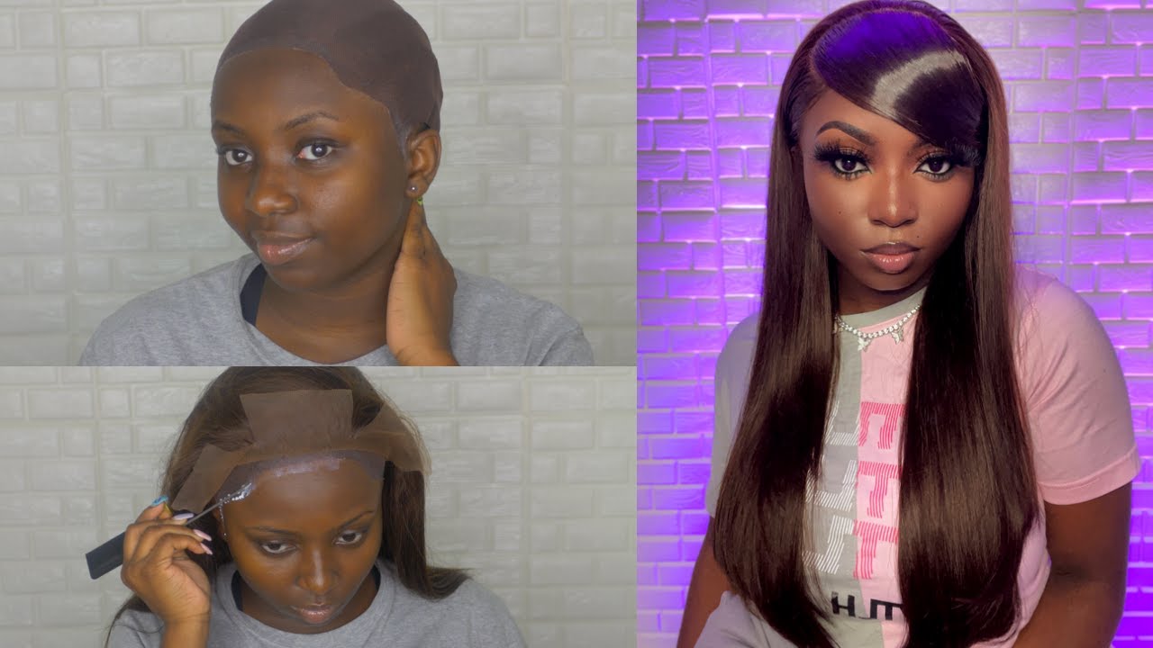 Chocolate Brown Wig Install | 90s INSPIRED SIDE SWOOP | Alipearl Hair