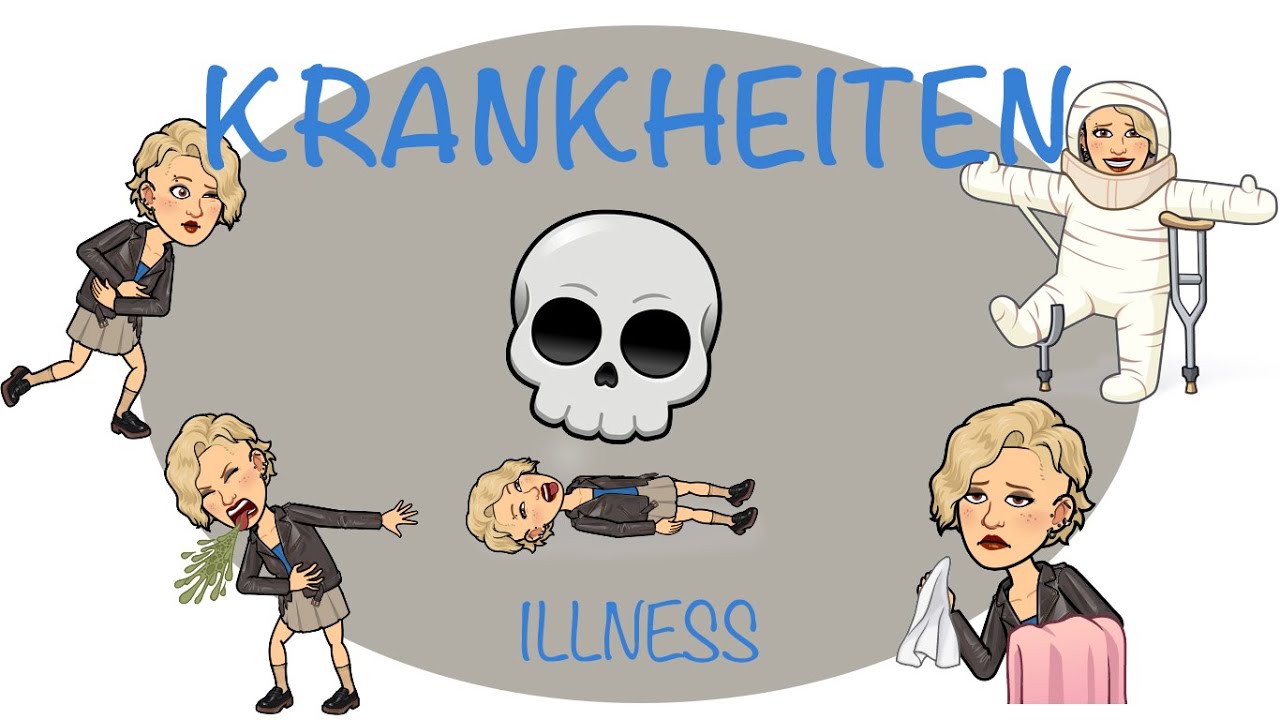 Die Krankheiten / Deutsch lernen / Illness  in German / Almanca Hastalıklar / learn German