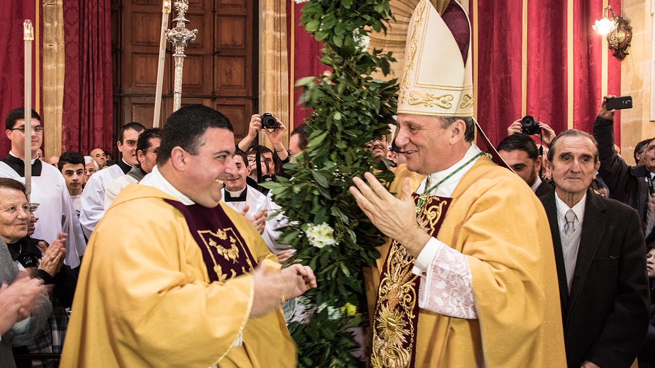 Cathedral Gozo -  New Archpriest - Jan  15th 2017
