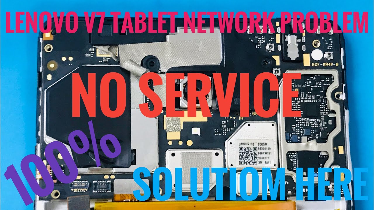 Lenovo V7 tab no service network solution 100%yashik mobile tutorial