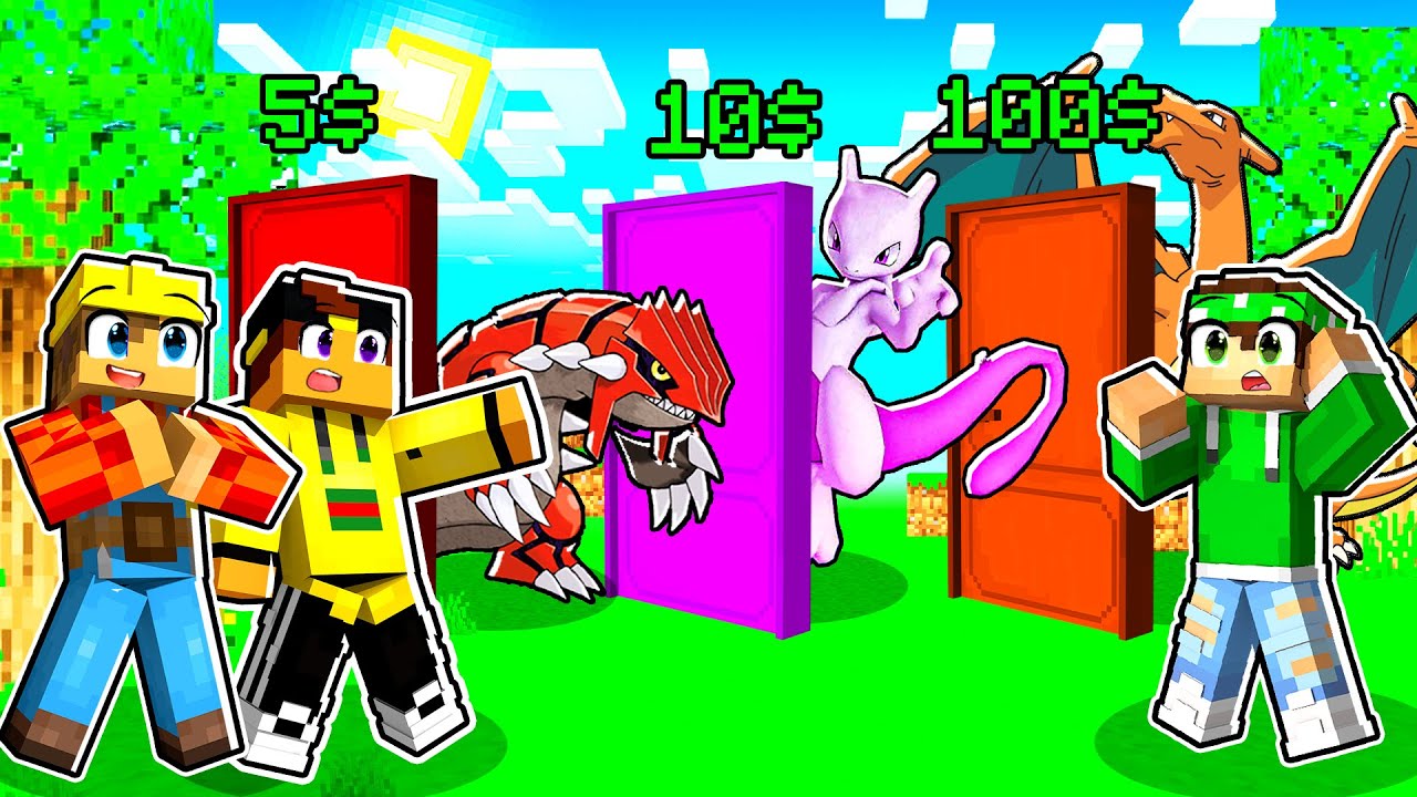 INDOVINA IL COSTO DEI POKEMON LEGGENDARI SU MINECRAFT ITA!!