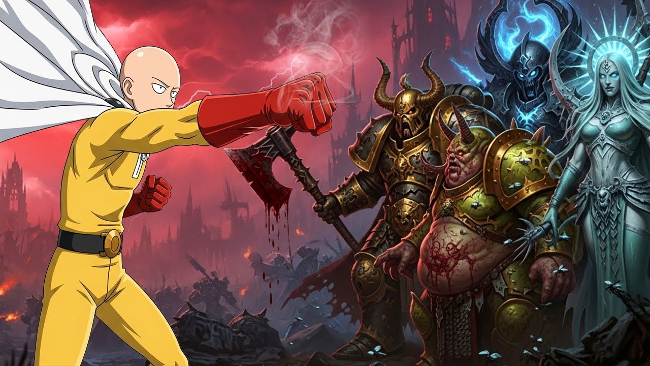 What If Saitama Entered the Warhammer 40K Universe?