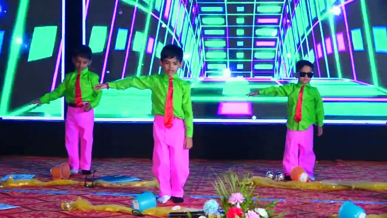 Lazy Dance Performance! Annual Day 2025-26 at Little Kiddos Preschool.