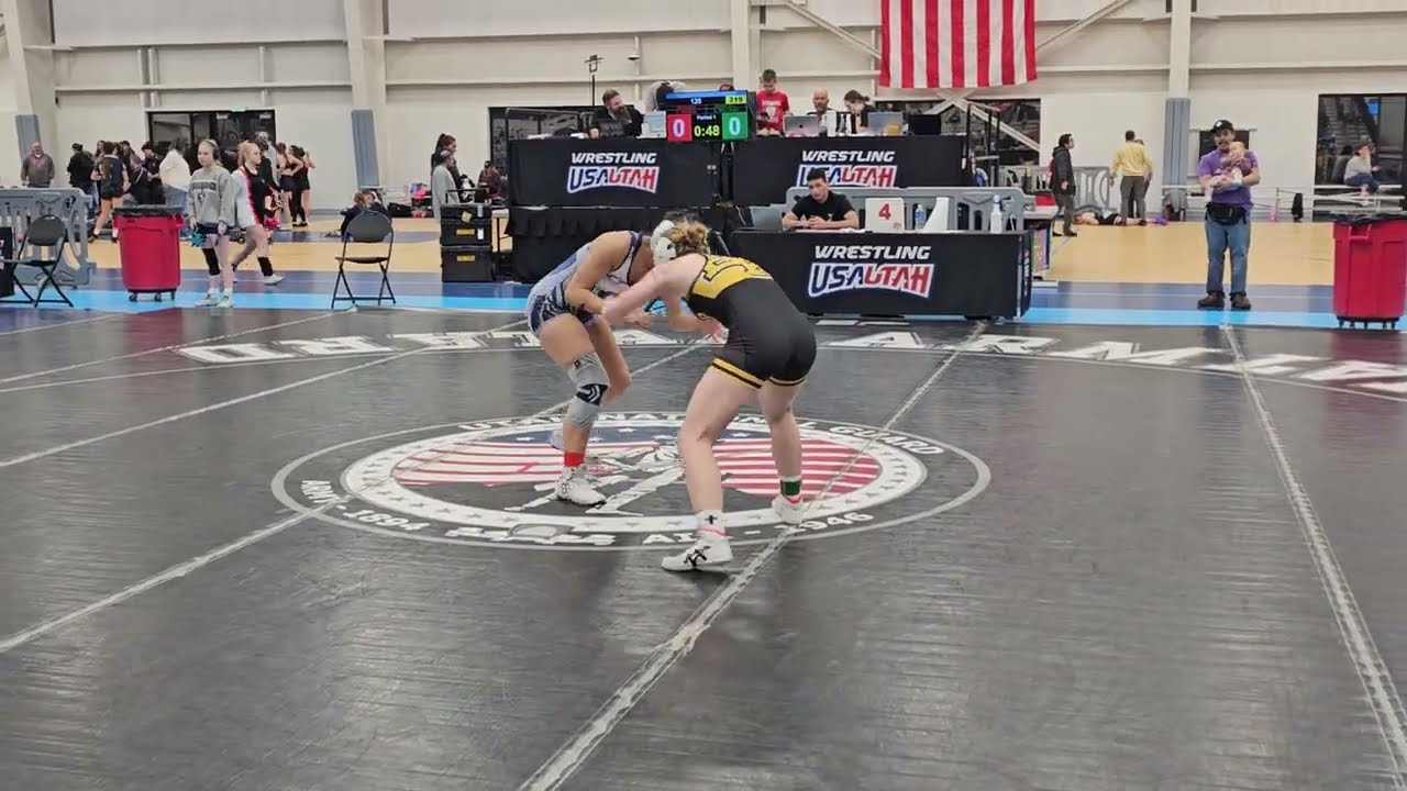 Path to 3rd - Match 2, Rockwell Rumble 2026 - Ava Williams (W) vs K.Garcia - 120lb Girls Wrestling