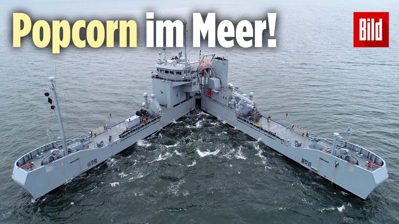 Mit Popcorn! Klappschiff übt Katastrophenfall in Ostsee