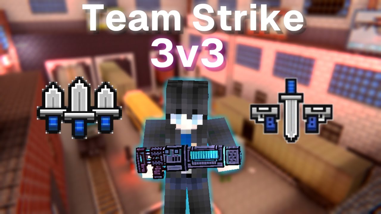 チームストライク 3v3 Team Strike Gameplay 【ピクセルガン3D】(Pixel Gun 3D)