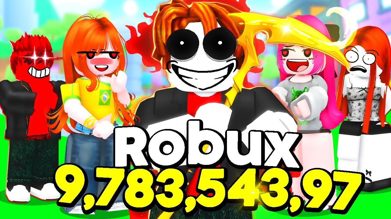 ELAS QUEREM ROBUX INFINITO NO ROBLOX MAS POUCAS CONSEGUEM 🤫 (096,01%)