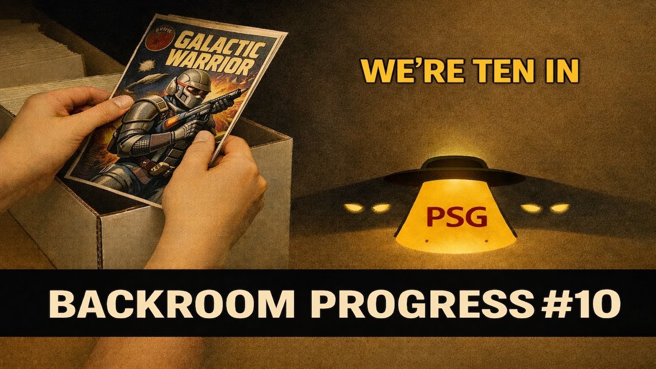 PSG Comics Backroom Progress #10 | Still Digging Through the Comic Vault
