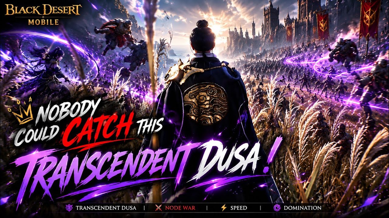 🔥 Node War Highlights feat TRANSCENDENT Dusa | PEMABOK | Black Desert Mobile